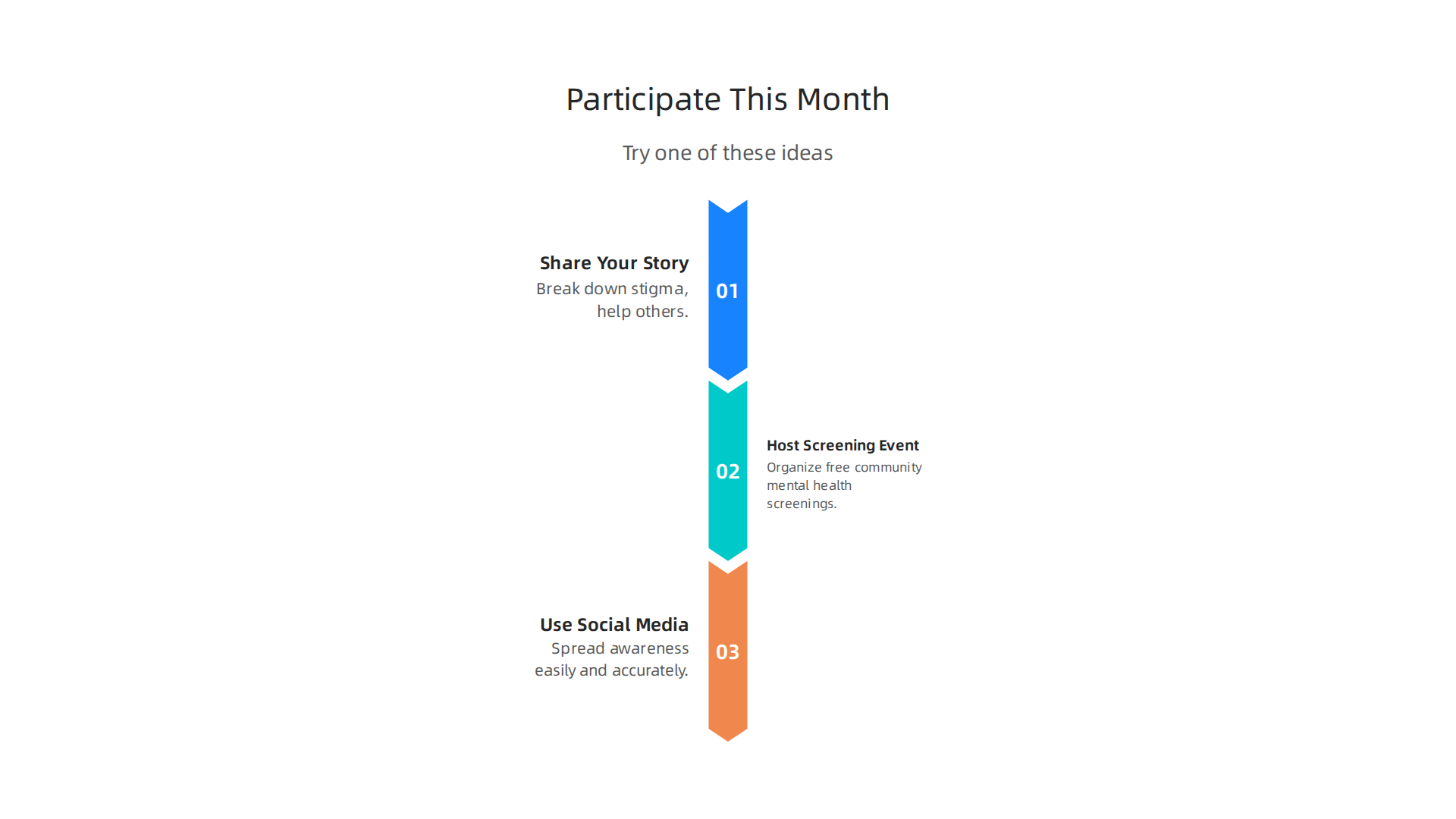 Easy, impactful actions individuals can take to support Mental Health Awareness Month.