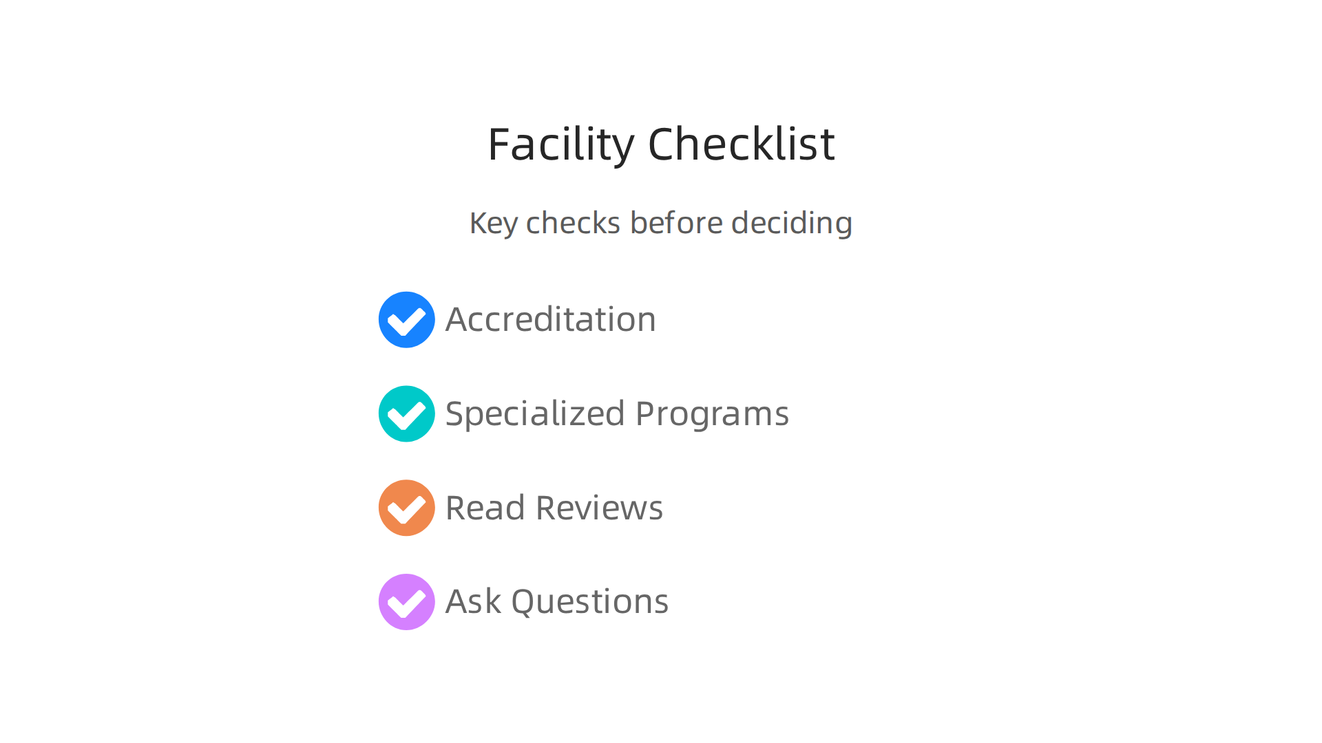 Essential considerations for selecting the right psychiatric facility for effective recovery.