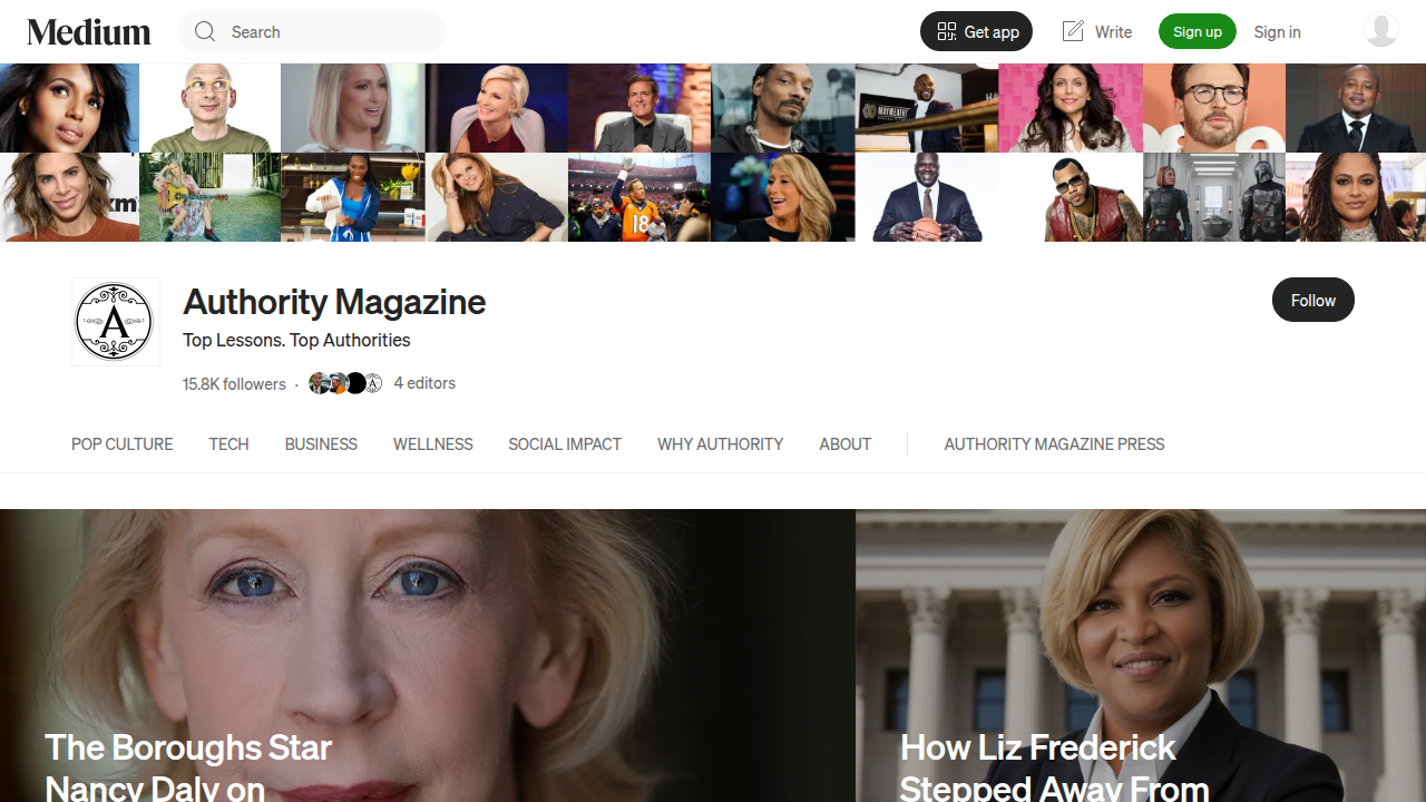 Authority Magazine features articles on innovative solutions and approaches to mental health challenges.