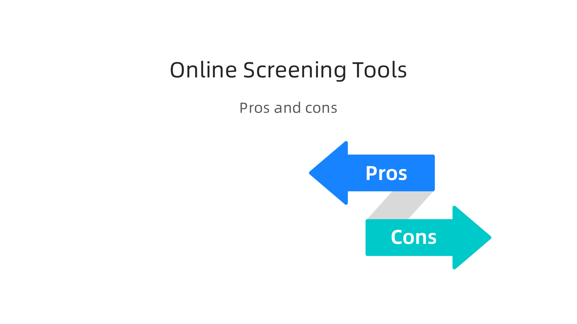 A balanced view of online social anxiety screening tools, outlining their advantages and disadvantages.