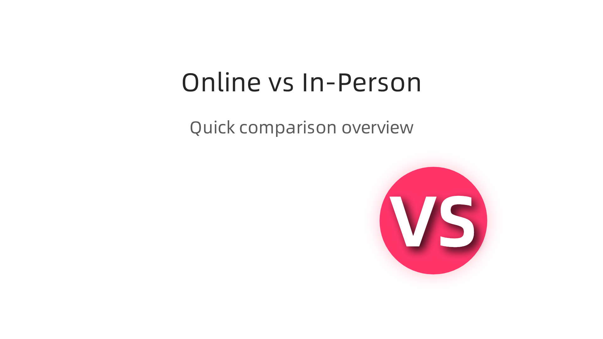 Compare the benefits and considerations of online versus in-person therapy to find your preferred format.