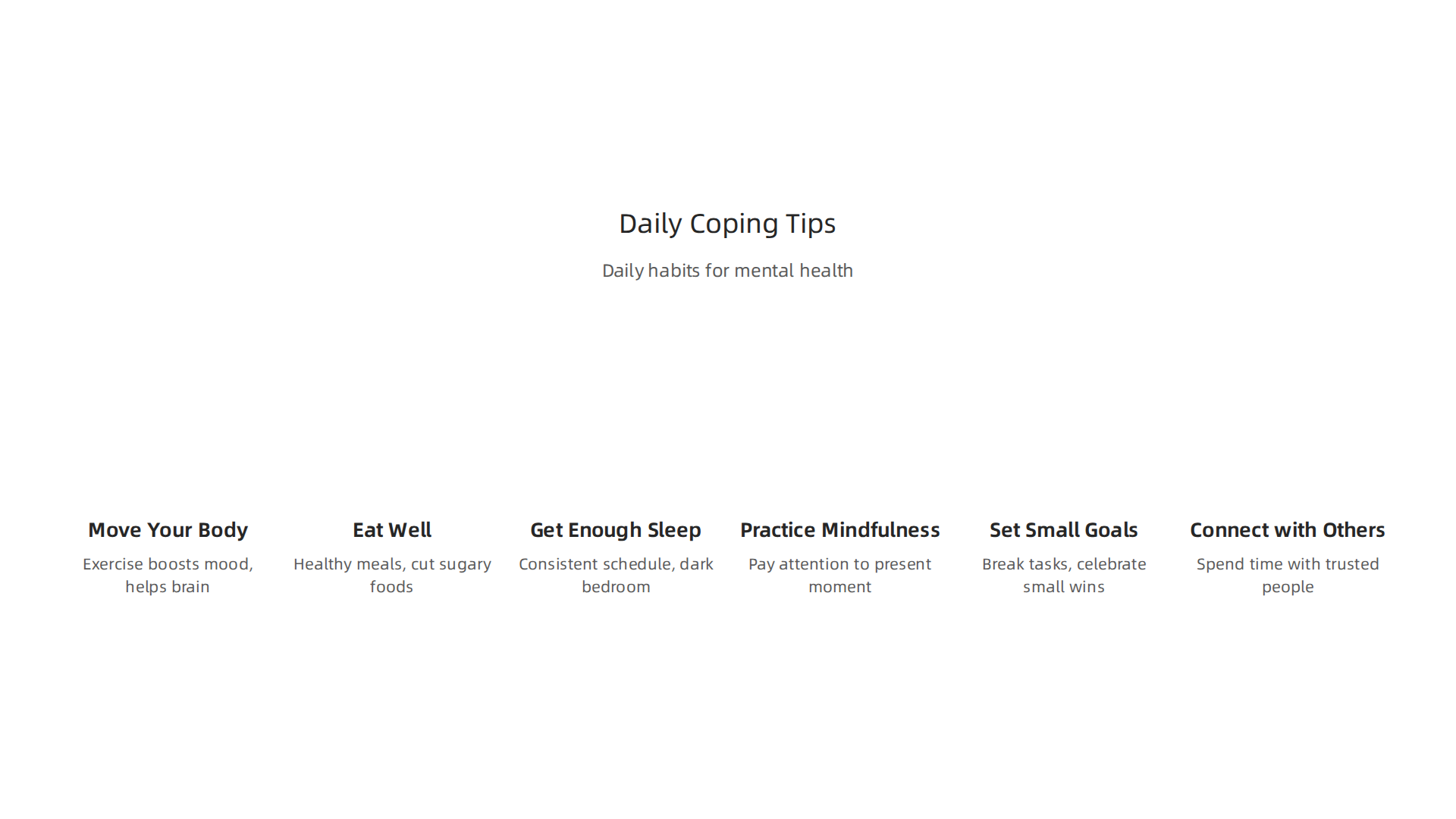 Essential daily habits to support mental well-being when managing high-functioning depression.