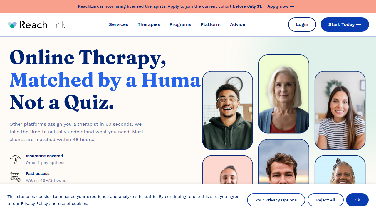 ReachLink offers advice and resources on mental health, including articles on recognizing toxic relationship signs.