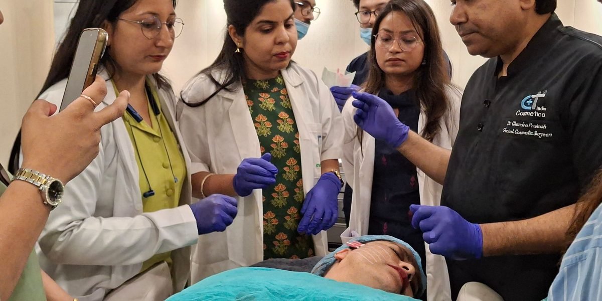 Healthcare professionals participating in a training session, learning best practices for clear and unambiguous medical documentation.